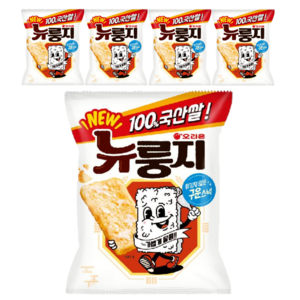 오리온 뉴룽지, 75g, 5개