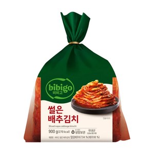 비비고 썰은 배추김치, 900g, 2개