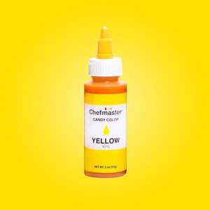 셰프마스터 캔디컬러 지용성 식용색소 2oz 옐로우 4215, 57g, 1개