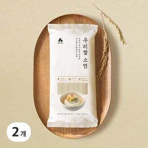 네이처빌 우리쌀소면, 2개, 300g