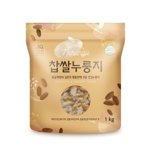 미식백과 찹쌀누룽지 5kg 국산 대용량 누룽지, 1kg, 5개