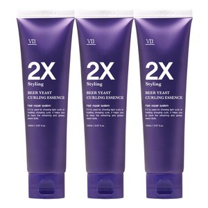 비바스 맥주효모 2X 컬링 헤어에센스, 150ml, 3개