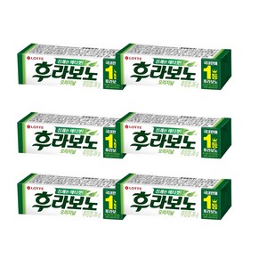 롯데 후라보노오리지날, 26g, 6개