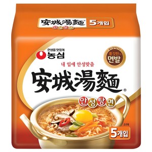 안성탕면 125g, 5개