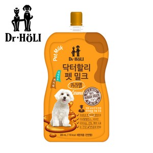 닥터할리 저지방 펫밀크 200ml, 카라멜, 10개