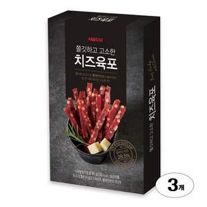 서울우유 치즈육포 40 g X 3봉 60 g X 3봉, 60g, 3개