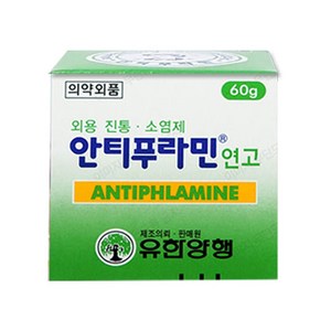 안티푸라민 연고 60g, 1개