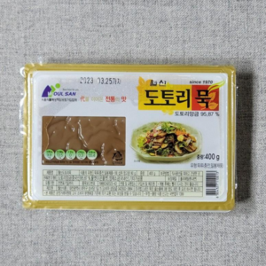 월산식품 50년 전통 도토리묵 400g, 1개