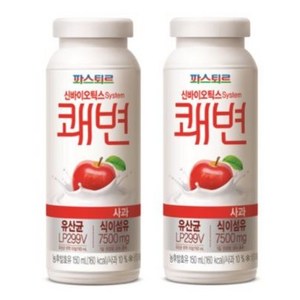 파스퇴르 쾌변요구르트 사과150ml, 150ml, 4개