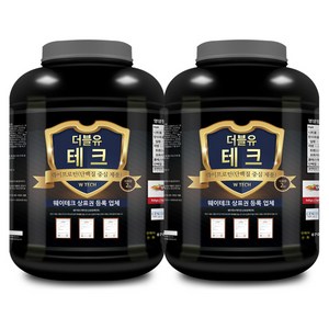 웨이테크 Wtech 웨이프로틴 단백질보충제 /근육 헬스보충제, 2kg, 2개