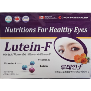 조아제약 루테인F (Lutein-F) 눈 건강 영양제 90캡슐 [약국전용상품], 90정, 1개