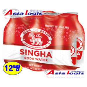 싱하 소다워터 singha 탄산수 325ml 12개 24개