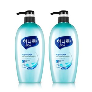 하나로 플러스 비듬 두피 케어 샴푸, 680ml, 2개