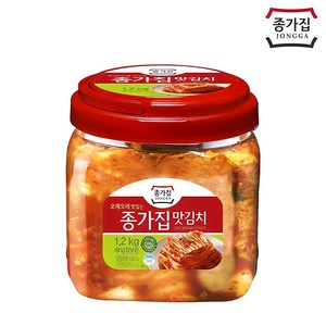 [종가] 먹기좋게 썰은 맛김치 1.2kg(PET), 1.2kg, 1개