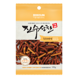 진수성찬 치즈버거 100g/반려견/강아지 간식, 100g, 1개