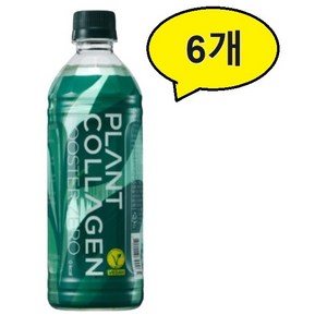 플랜트 식물성 콜라겐 부스터 제로 복숭아맛, 6개, 500ml