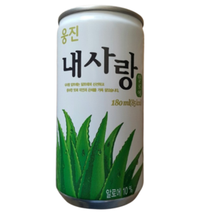 웅진 내사랑 알로에, 180ml, 60개