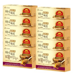 무궁화 허니&율피 때비누, 100g, 10개