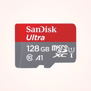 샌디스크 울트라 Micro SD 메모리카드 SDSQUAR-128GB, 128GB, 1개