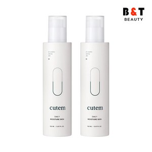 큐템 데일리 모이스처 스킨 150ml x2 /고보습/에센스/진정/수분, 2개