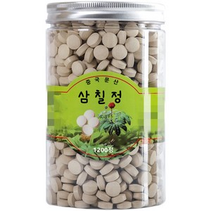 중국 문산 20두 삼칠정 1200정/통 100%자연산 면역력 제고 혈관 청소, 2개, 500g