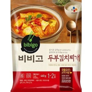 비비고 두부김치찌개, 460g, 8개