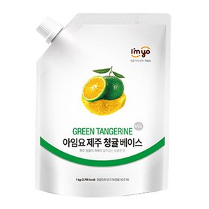 아임요 청귤 베이스 농축액 1kg, 1개