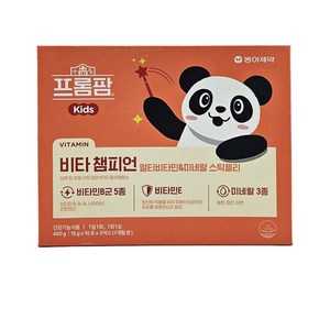 동아제약 프롬팜 비타 챔피언 키즈 30포 약국전용, 1박스, 450g