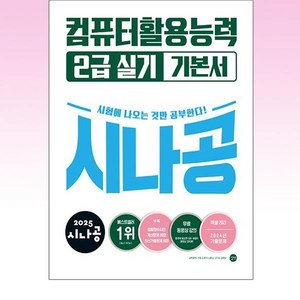 2025 시나공 컴퓨터활용능력 2급 실기 기본서(ver.2021)