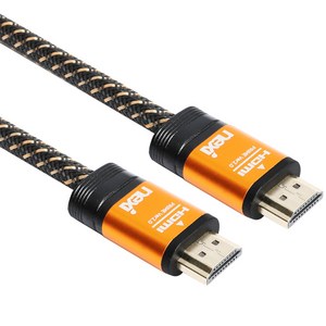 넥시 HDMI2.0 골드프라임 케이블 5M NX-HDMI20-GP050 NX924, 1개