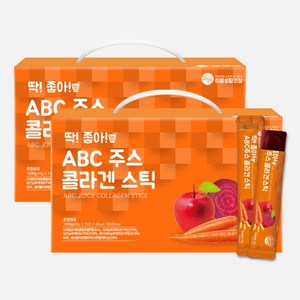 미쁨생활건강 딱좋아 ABC주스 콜라겐 젤리스틱, 20g, 120개