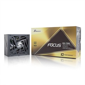 시소닉 NEW FOCUS GX-750 GOLD 풀모듈러 ATX3.0 파워-ATX, 선택없음