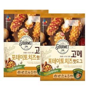 고메 CJ 포테이토치즈 핫도그 400g, 2개