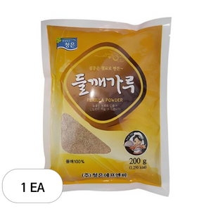 청은에프엔비 들깨가루, 200g, 1개