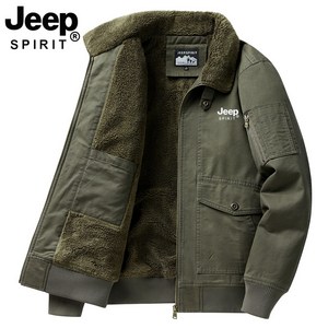 JEEP SPIRIT 지프 스피릿 남성 겨울 기모 패딩 재킷 편안하고 따뜻한 캐주얼 디자인 JP-0789+양말