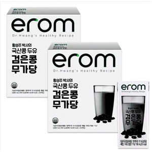 [이롬황성주]검은콩 무가당두유 190ml x 60팩, 96개