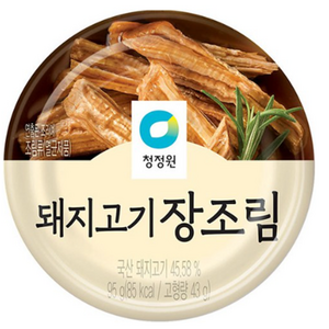 청정원 돼지고기 장조림, 95g, 2개