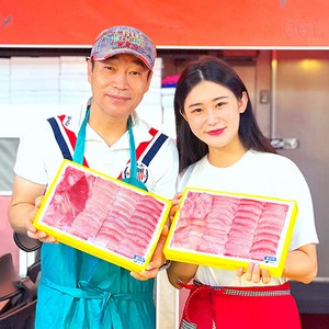 전라도 목포 흑산도 국내산 국산 홍어 500g 1kg 1.5kg ( 홍어애 회초장 증정), 중숙성 국내산 500g, 1개