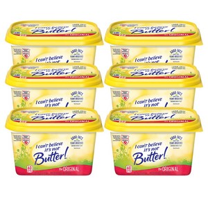 I Cant Believe Its Not Butter 아이캔트빌리브잇츠낫버터 오리지널 스프레드 425g 6개