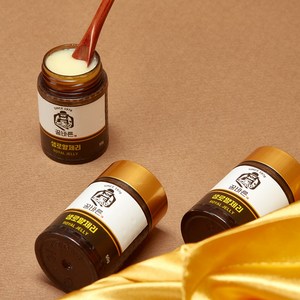 꿀바른 100% 국내산 로얄제리 (로열젤리 생로얄제리 생로열젤리) 50g 6개