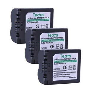 Tecta CGAS006 CGR CGA S006E S006A S006 DMWBMA7 리튬 이온 배터리 DMC FZ7 FZ8 FZ18 FZ28 FZ30 FZ35 FZ38 FZ50, 3.1 Battey, 1개