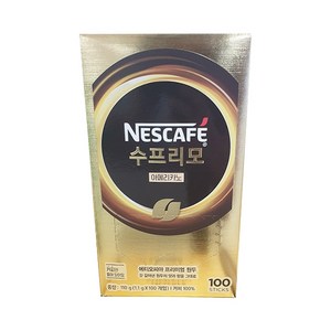 네스카페 수프리모 아메리카노 100개입, 1.1g, 1개