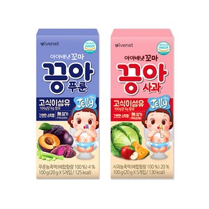 아이배냇 꼬마 끙아젤리 사과, 2개, 100g