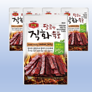 머거본 달콤한 직화육포, 25g, 15개