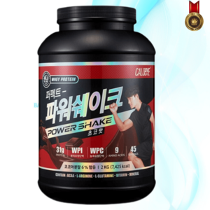 칼로바이 퍼펙트 파워쉐이크 초코맛 단백질보충제, 1개, 2kg