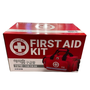 코스트코 유한양행 해피홈 구급함 세트 응급 구급가방 & 25종 구급용품 FIRST AID KIT, 1개