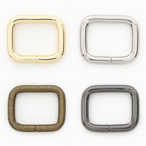소잉데일리] 사각링 모음 15 20 25 30 32 38mm 가방 부자재, 01. 사각링 15mm, 3) 앤틱골드 82496, 1개