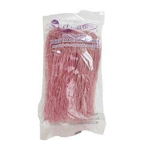 태국 Paensi 드라이드 콘 누들 옥수수면 보라 200g / DRIED THAI CORN NOODLE PURPLE, 1개