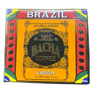 BACHA COFFEE 라고아 커피 기프트박스, 1개, 12g, 12개입