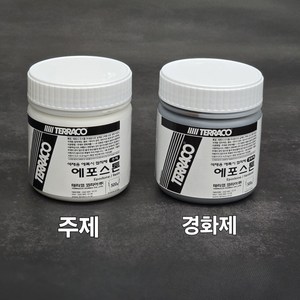 석재용 에폭시 퍼티 강력접착제 돌 접착제 본드, 1세트